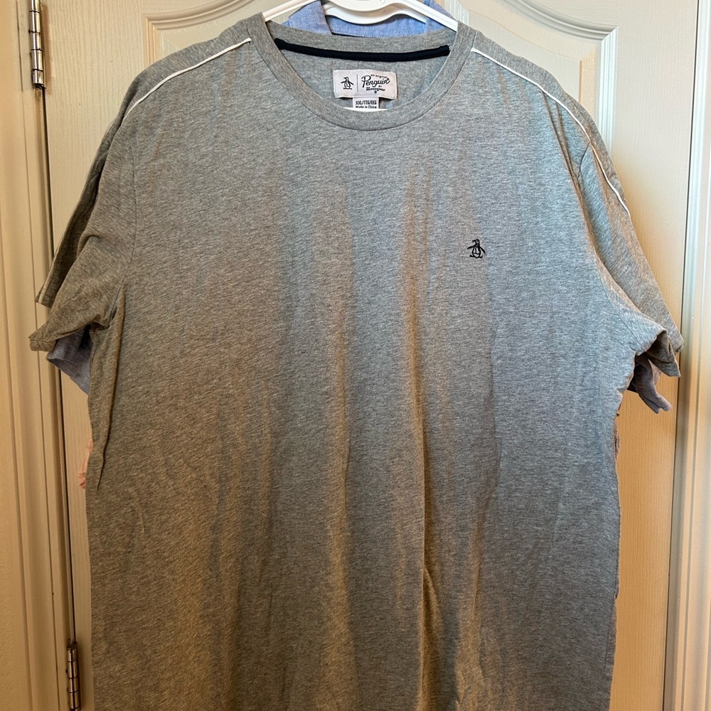 Original Penguin Gray Short Sleeve Tee